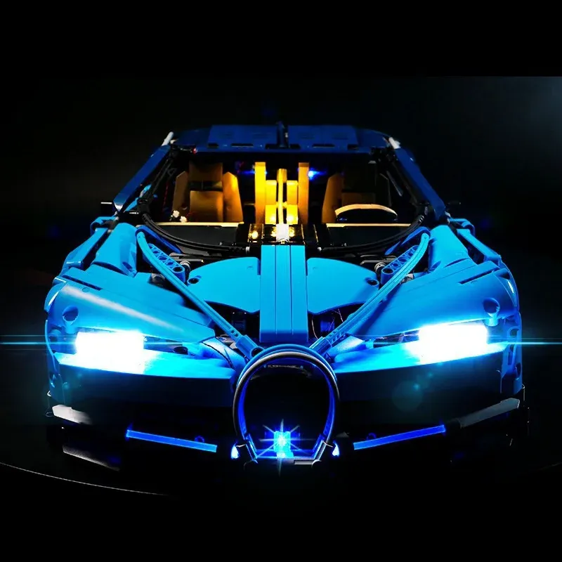 USB Light Kit for Lego 42083 Bugatti Chiron Speed Car Brick