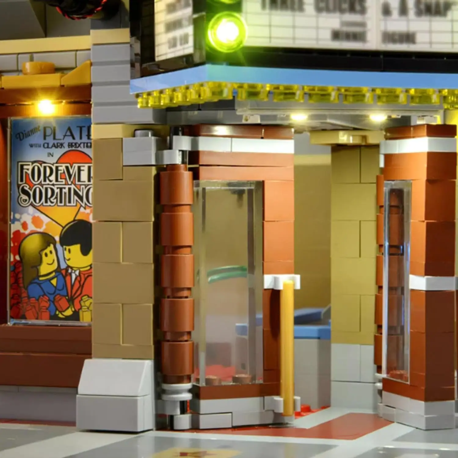 USB Light Kit for LEGO 10232 Palace Cinema Building
