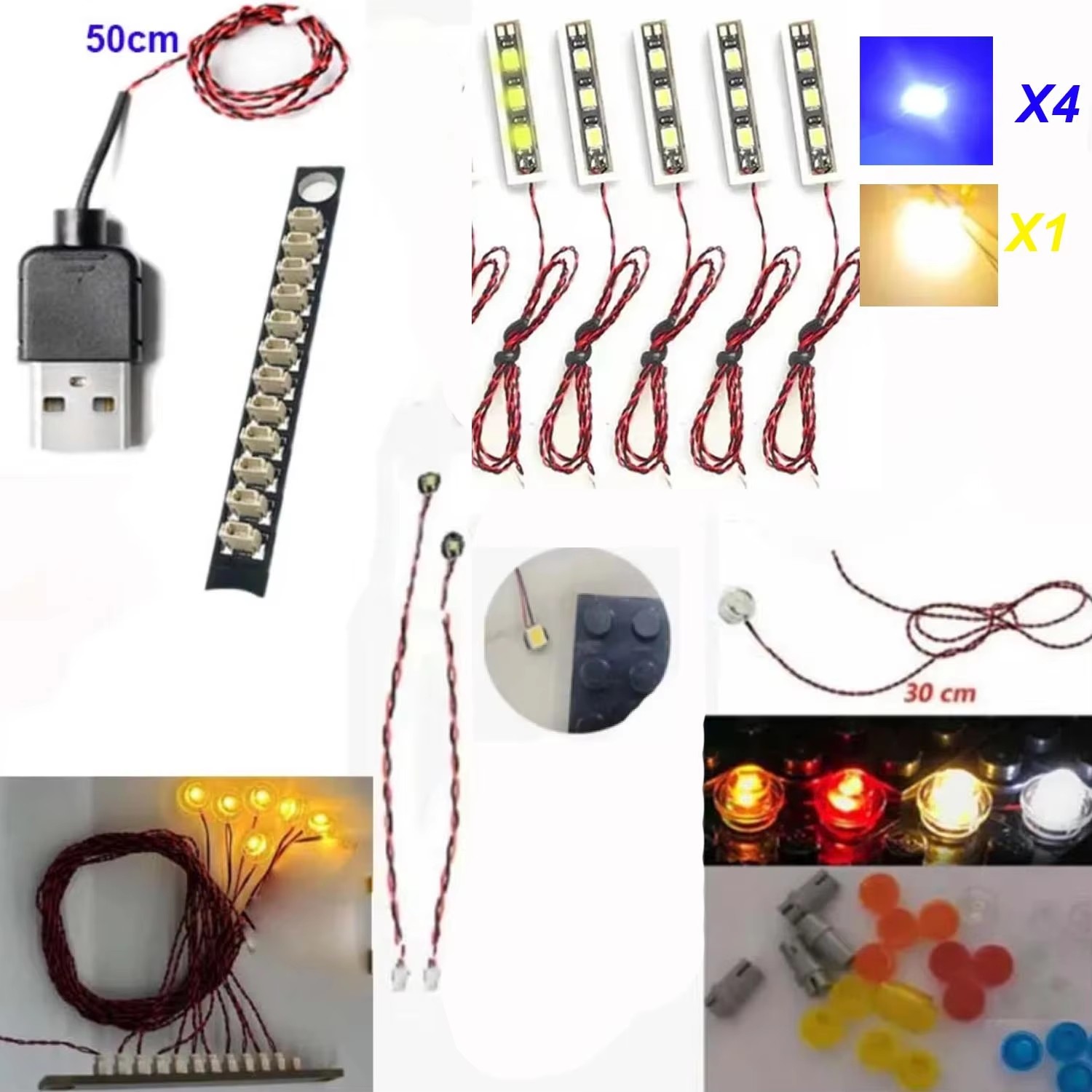 USB Light Kit for Lego 75211 Imperial TIE Fighter