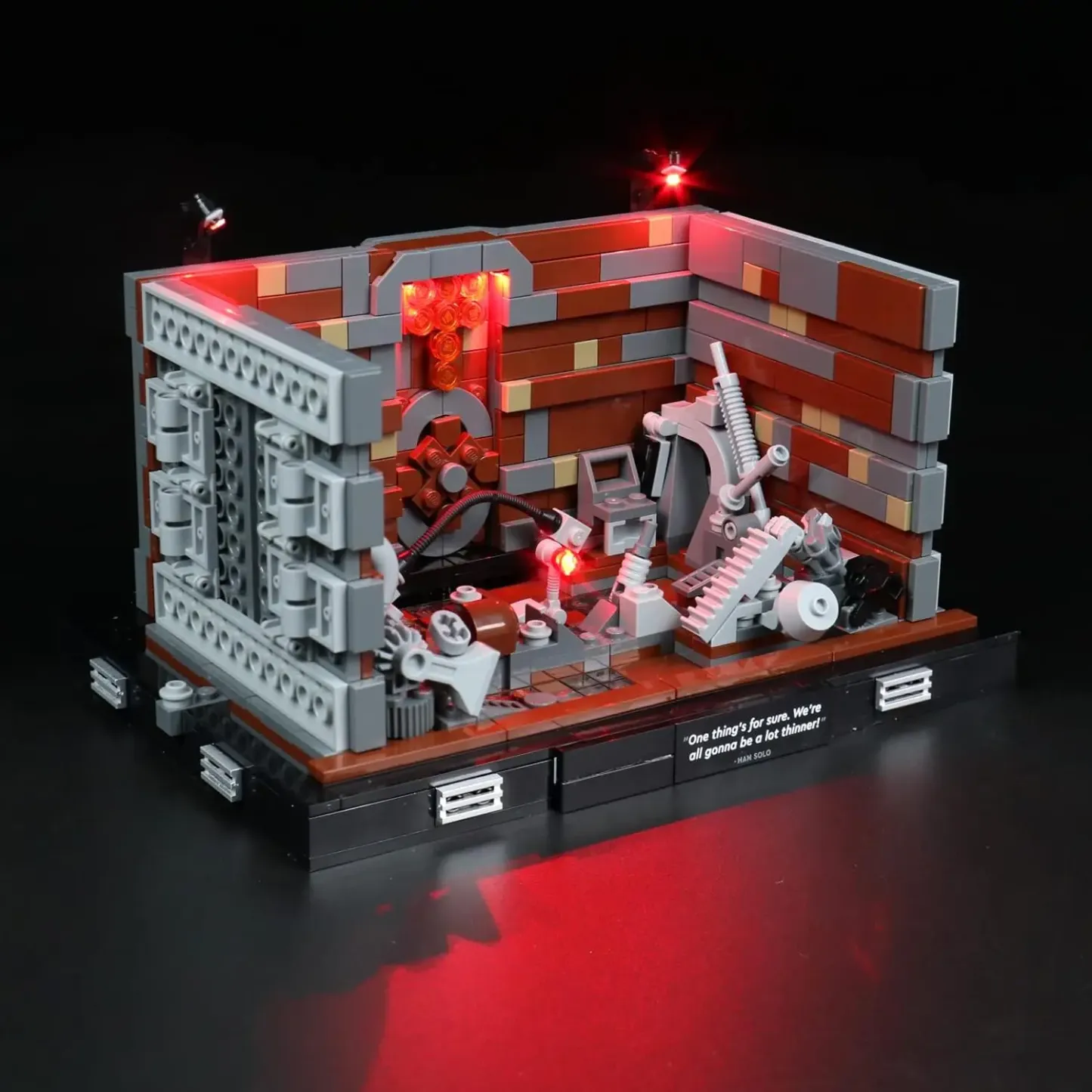 USB Light Kit for Lego 75339 Death Star Wars Trash Compactor