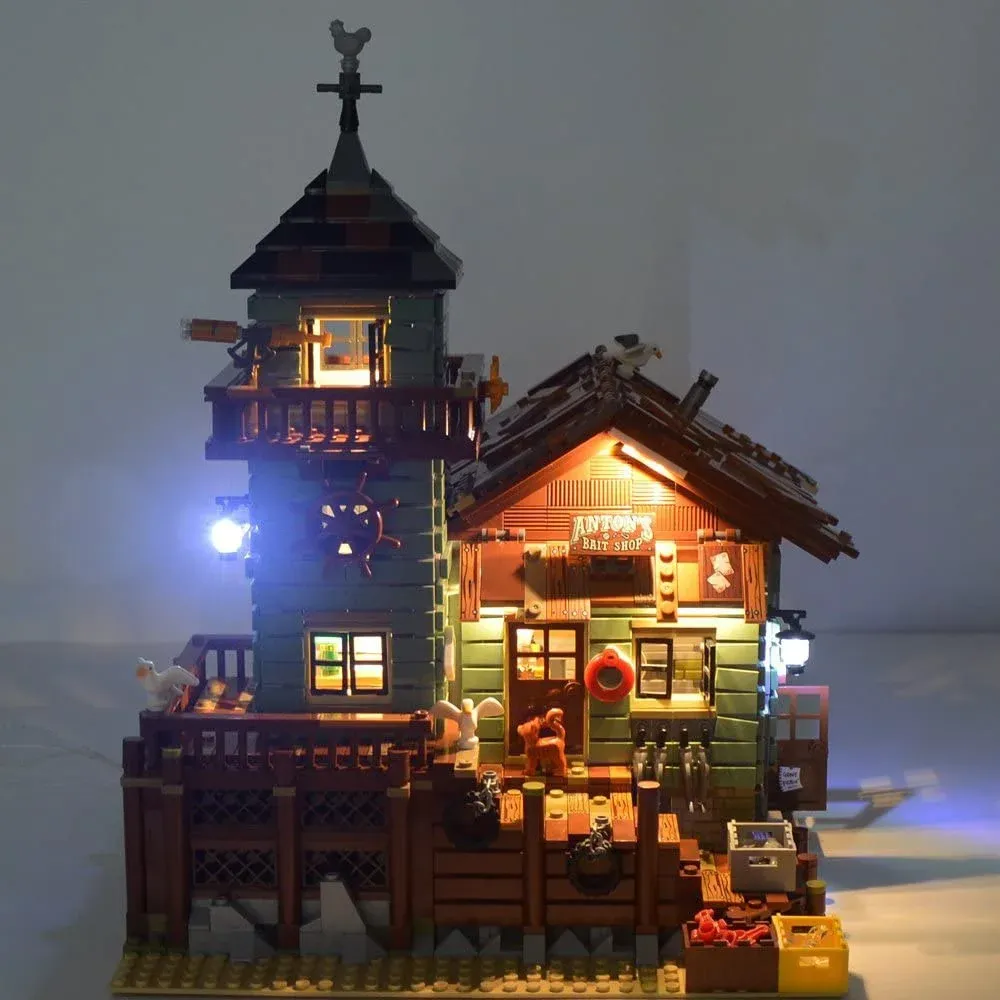 USB Light Kit for LEGO 21310 Old Fishing Store