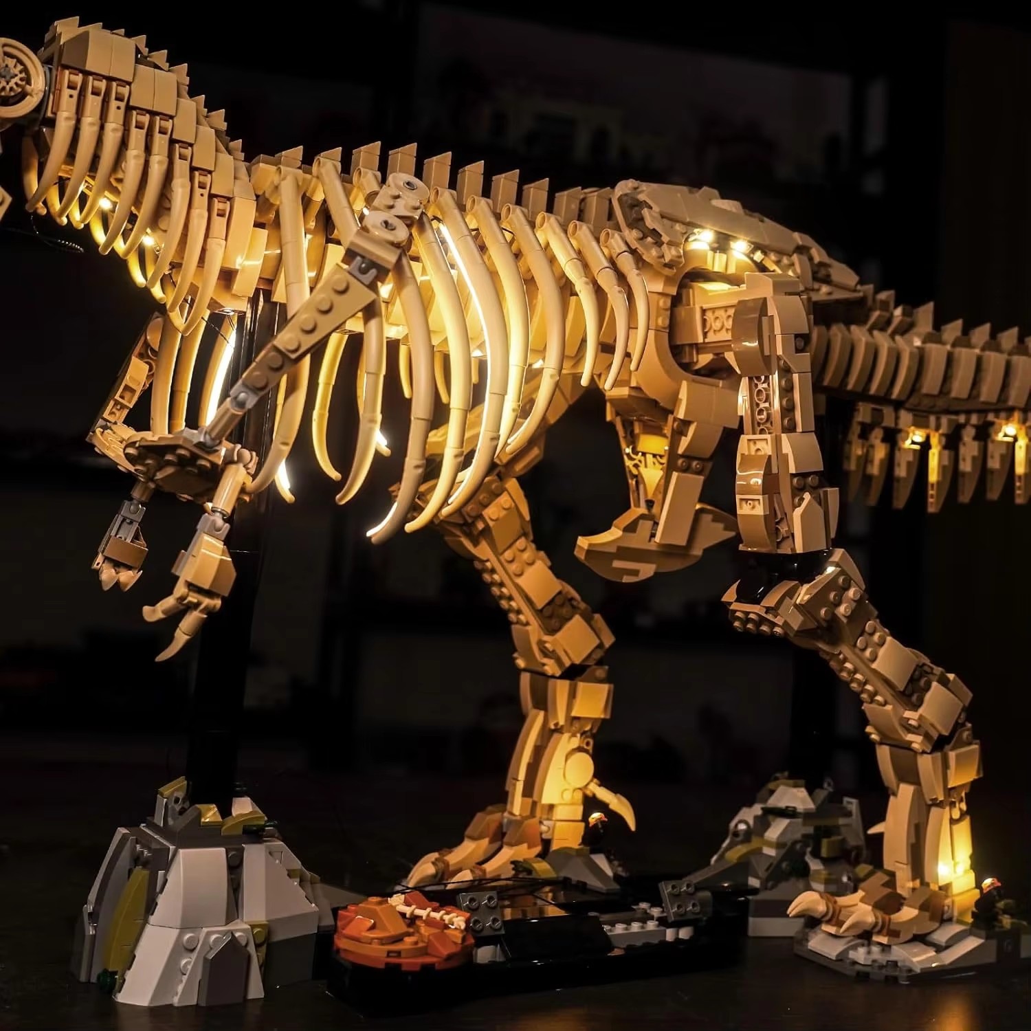 USB Lights Set for Lego 76968 Dinosaur Fossils: Tyrannosaurus rex