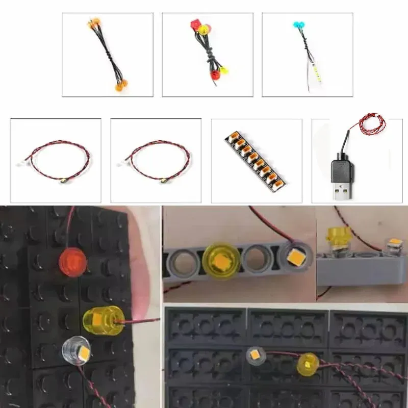 USB Lights Set for Lego 76966 Allosaurus Transport Truck