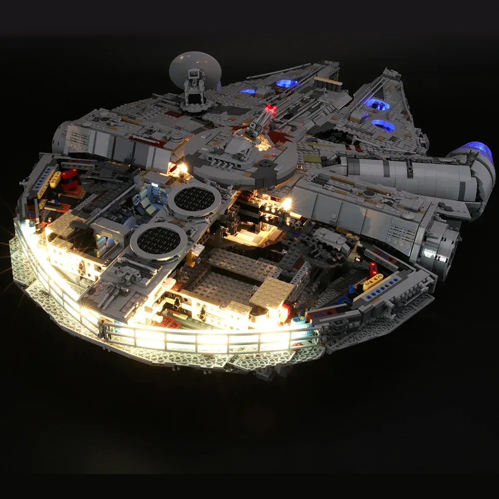USB Light Kit For LEGO 75192 MOC UCS Super Falcon Millennium