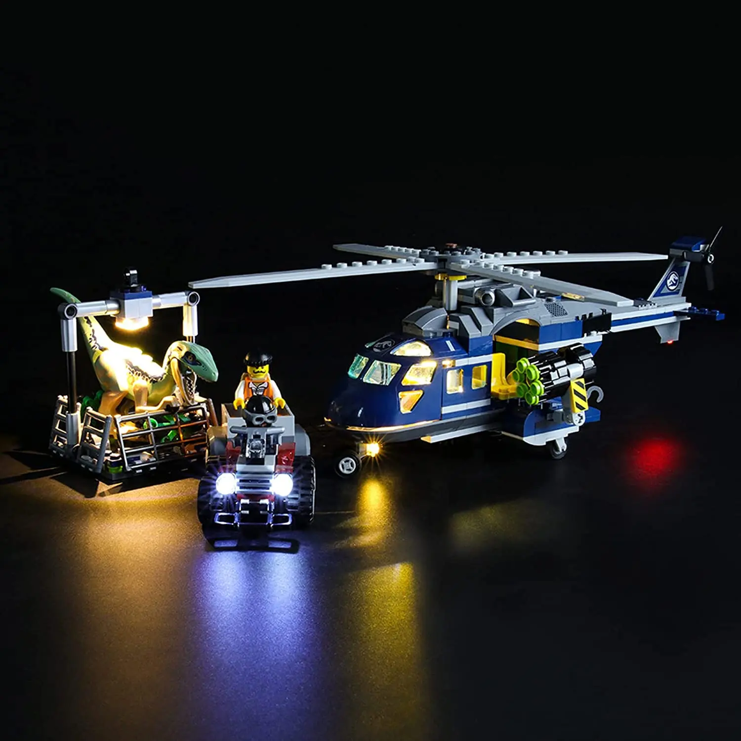 USB Light Kit for Lego 75928 Jurassic World Blue's Helicopter