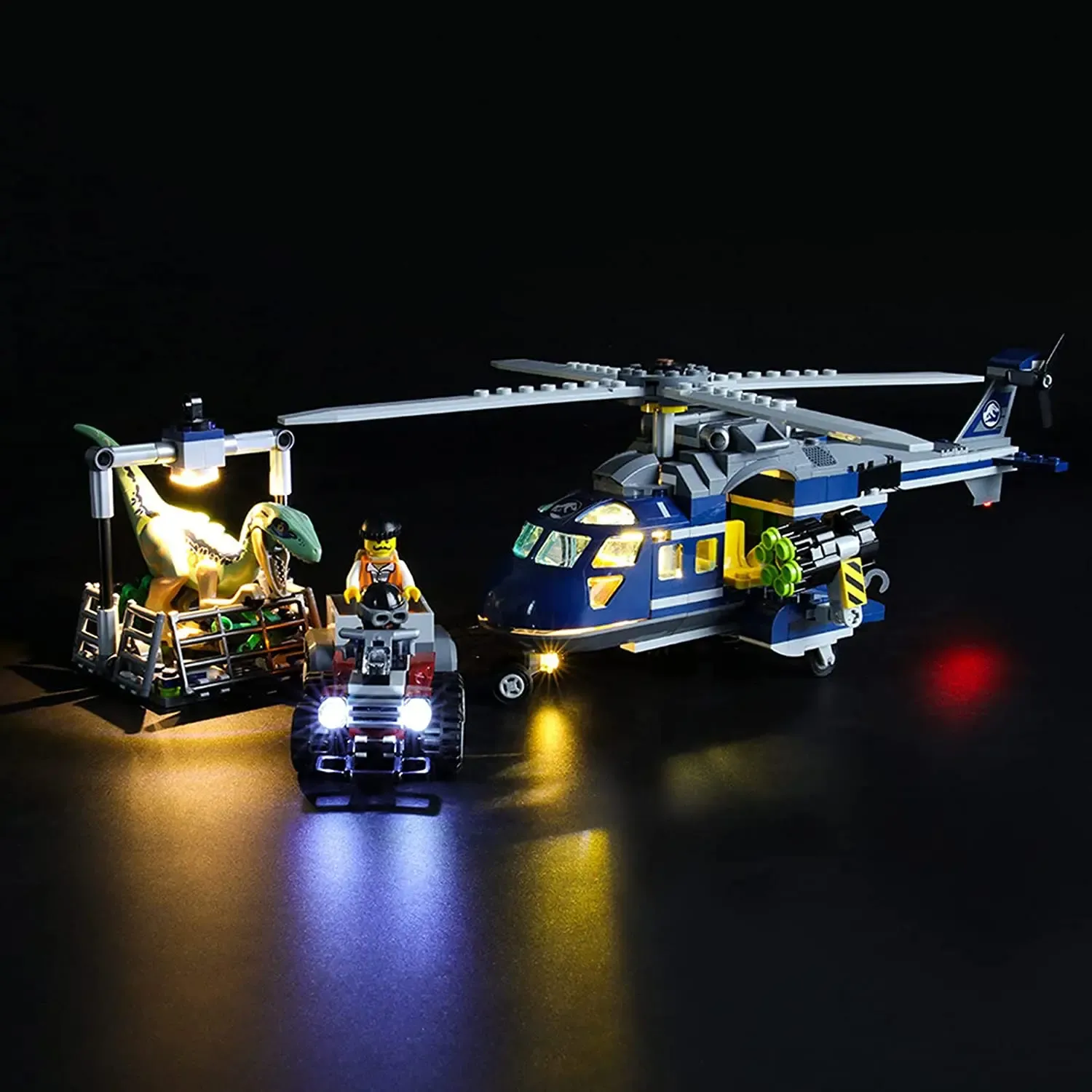 USB Light Kit for Lego 75928 Jurassic World Blue's Helicopter