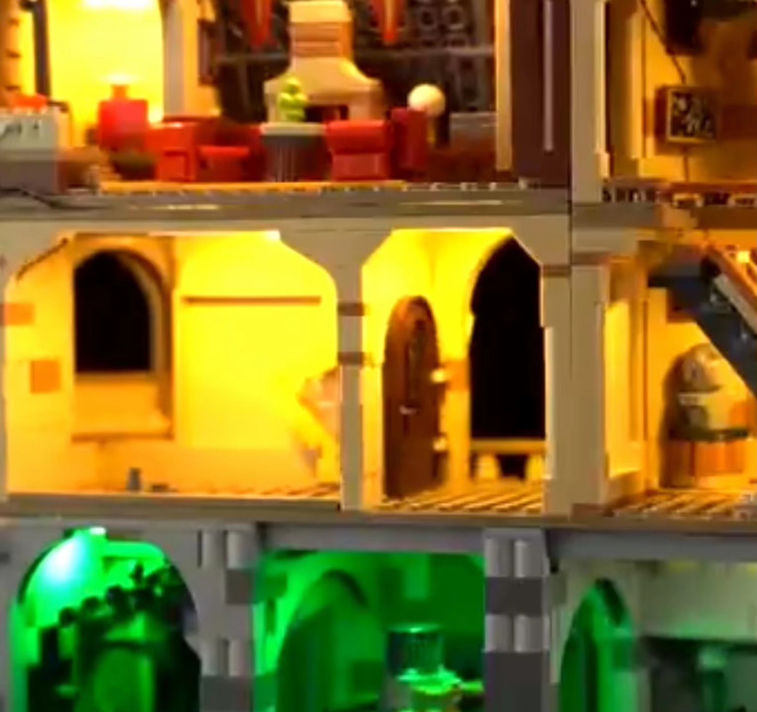 USB Lights for LEGO 76454 Hogwarts Castle The Main Tower 