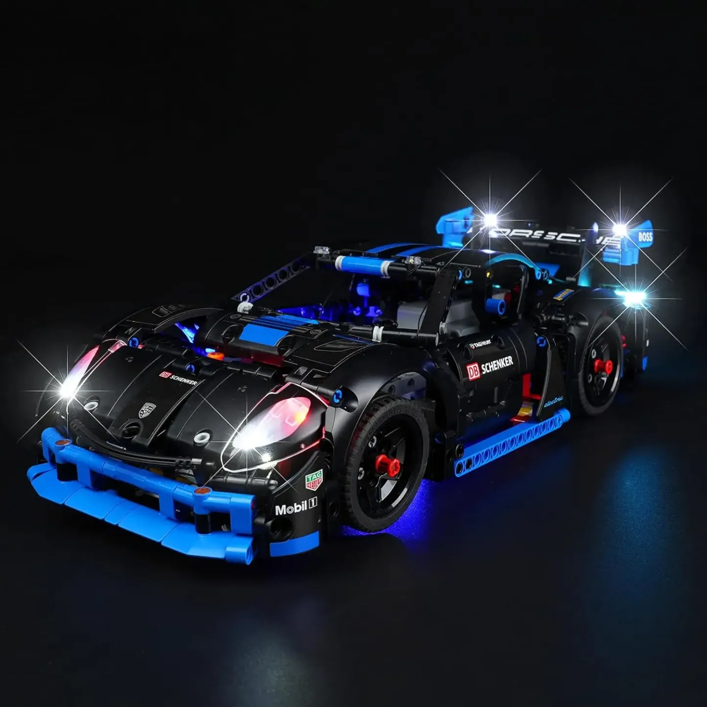USB Lights Set for Lego 42176 Technic Porsche GT4 e-Performance Race Car