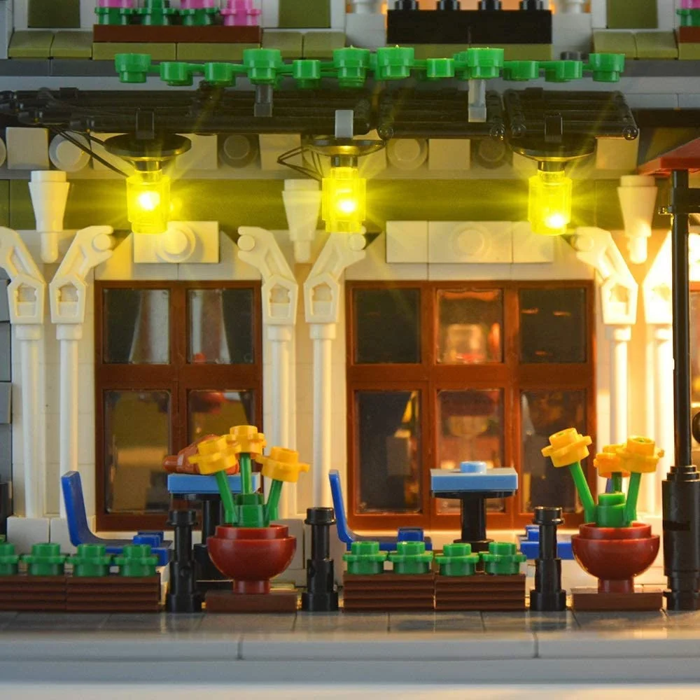 USB Lights Set for LEGO 10243 Parisian Restaurant