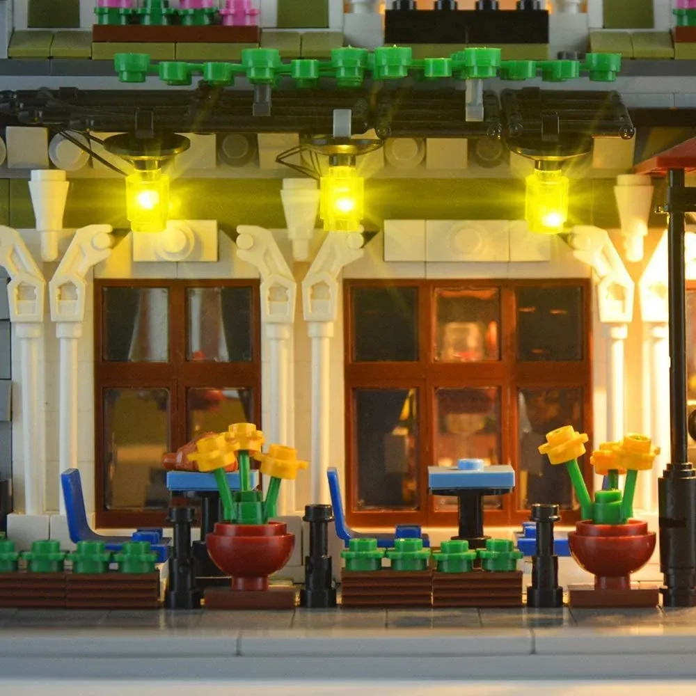 USB Lights Set for LEGO 10243 Parisian Restaurant