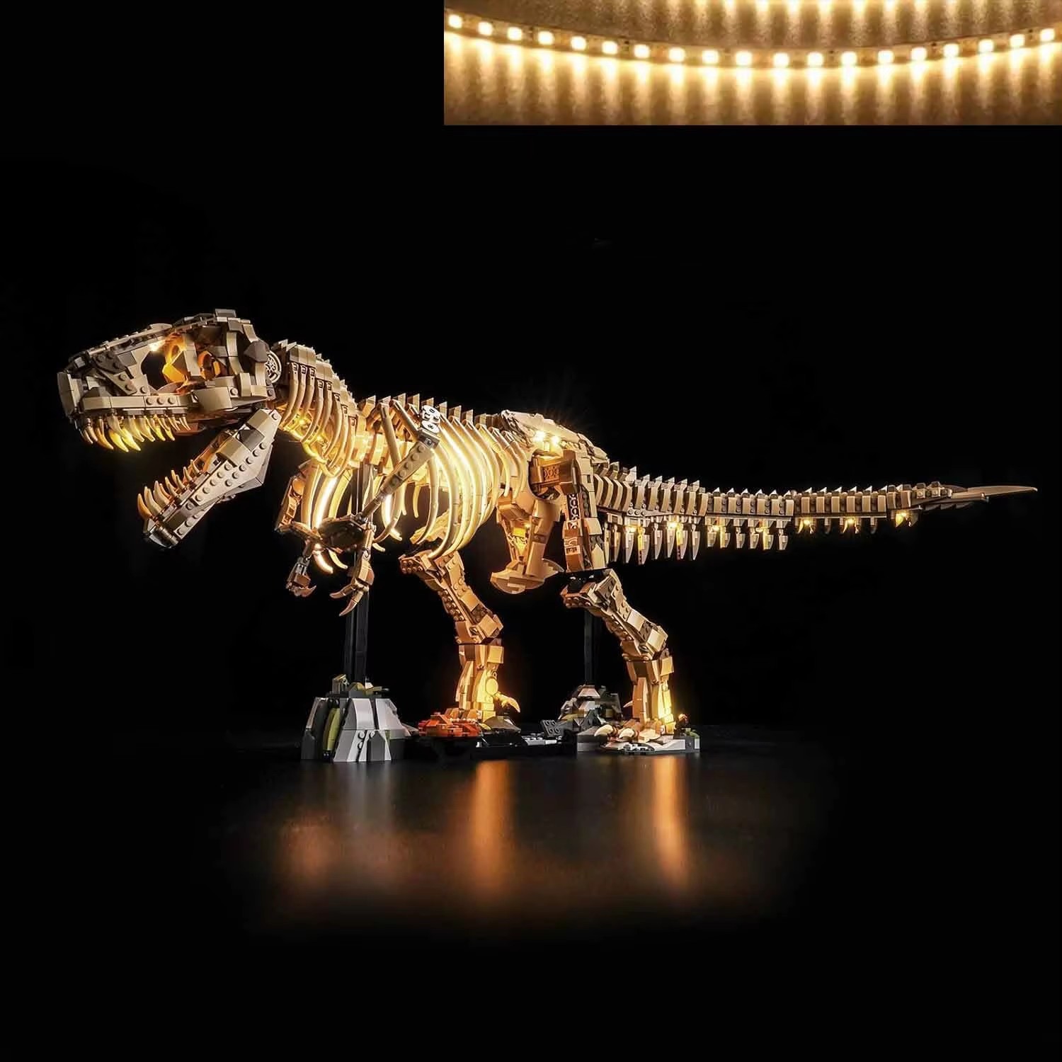 USB Lights Set for Lego 76968 Dinosaur Fossils: Tyrannosaurus rex