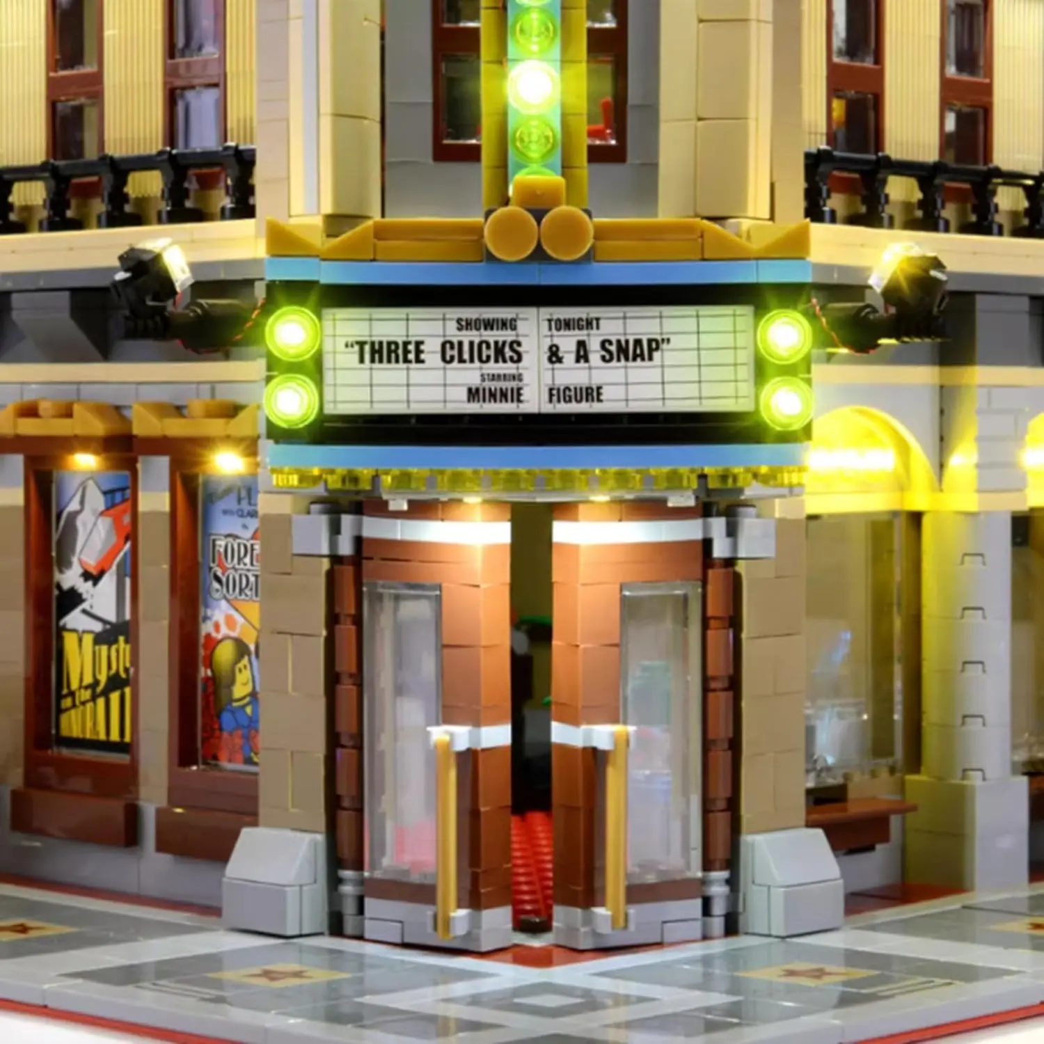 USB Light Kit for LEGO 10232 Palace Cinema Building