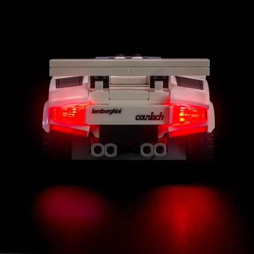 USB Light Kit for Lego 76908 Speed Champions Lamborghin Countach