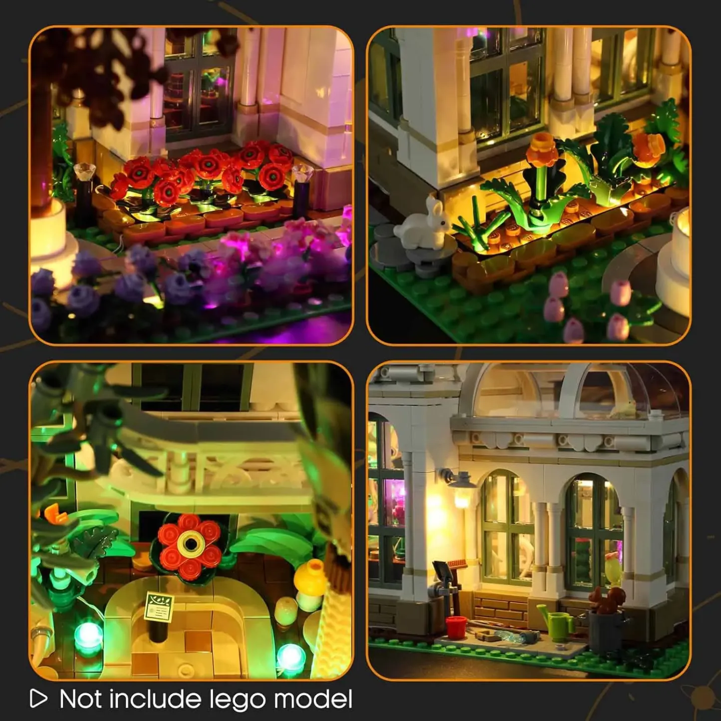 USB Lights Set for Lego 21353 The Botanical Garden