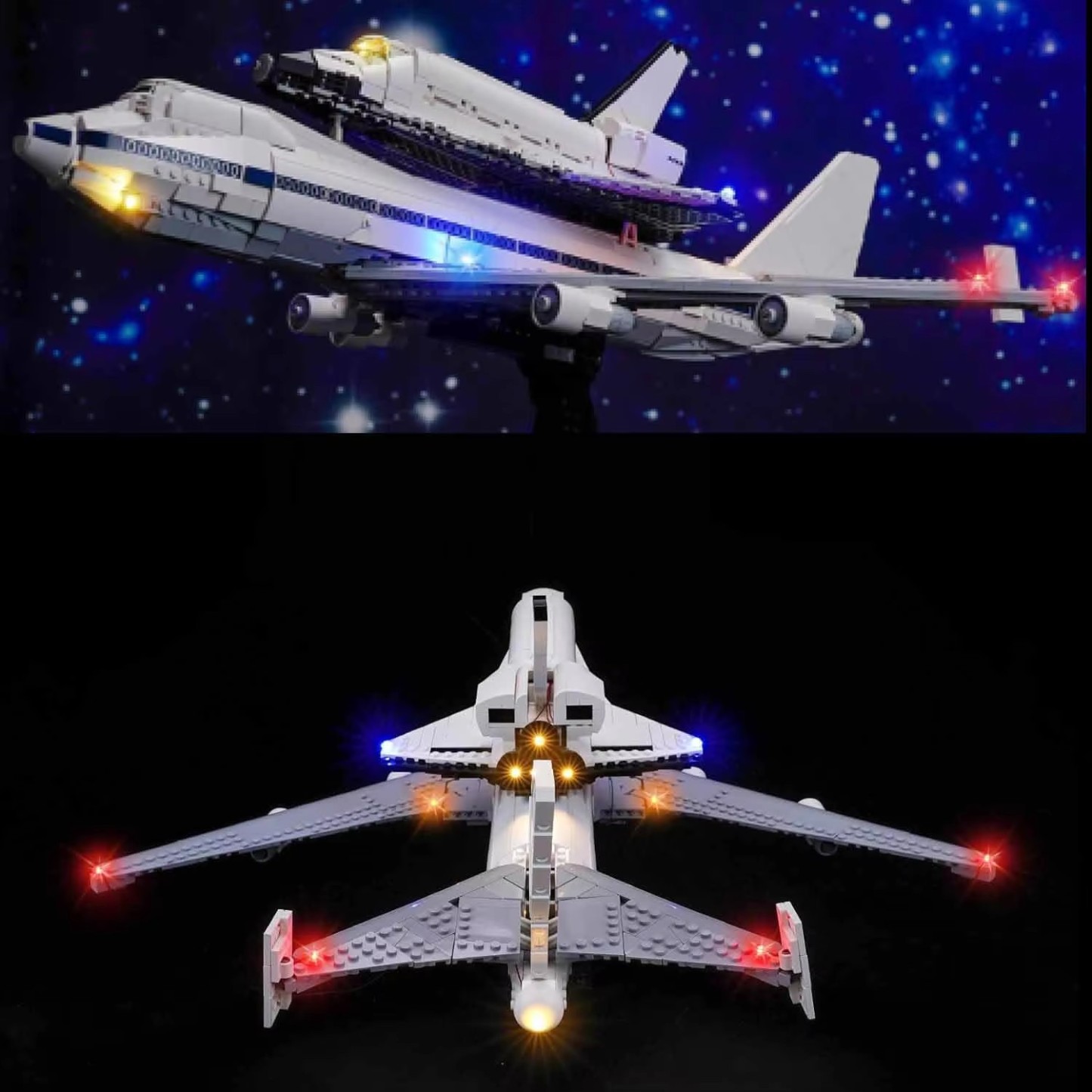 USB Lights Set for Lego 10360 Shuttle Carrier Aircraft