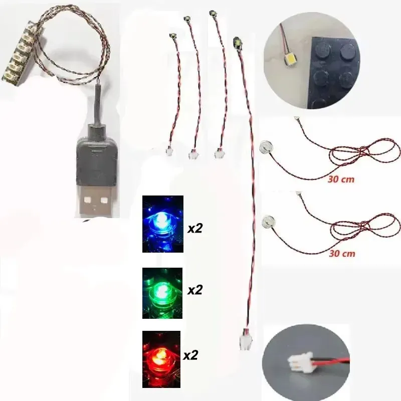 USB Lights Set for Lego 75360 The Clone Wars Yodas Jedi Starfighter