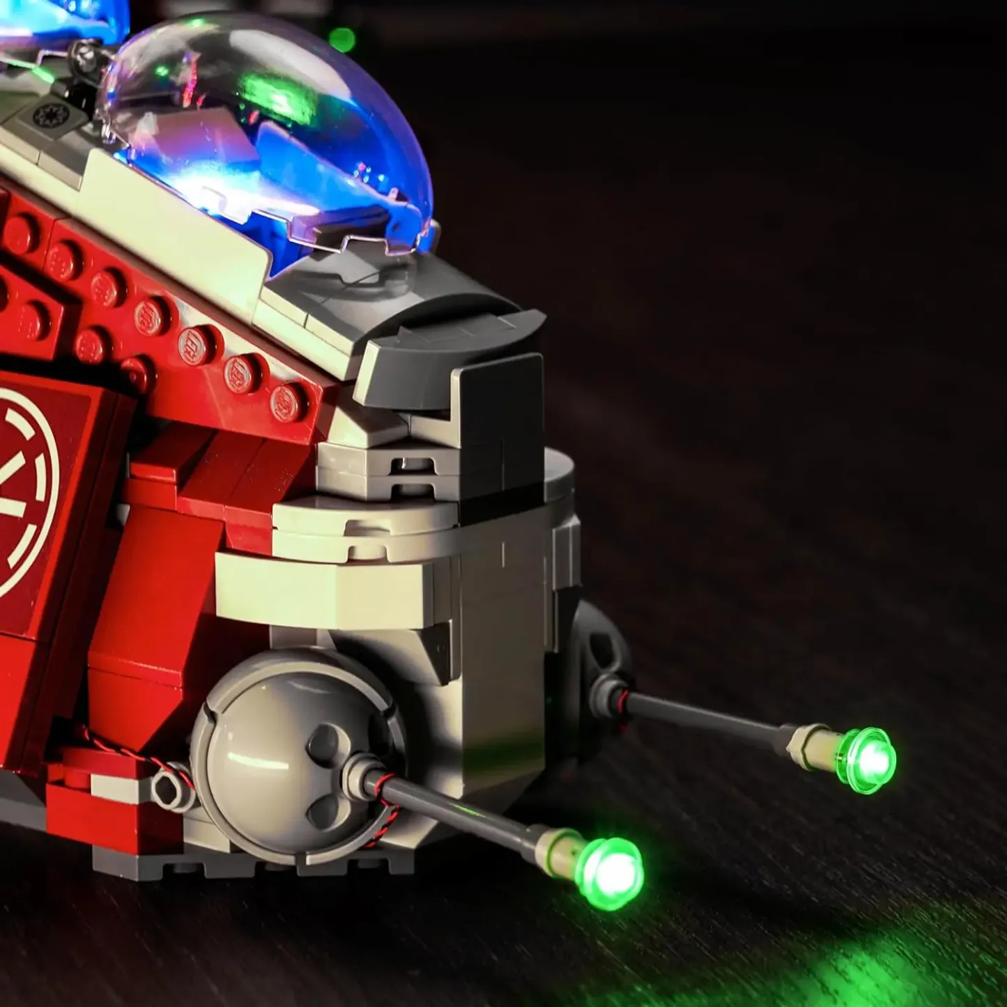 USB Lights Set for Lego 75354 The Clone Coruscant Guard Gunship