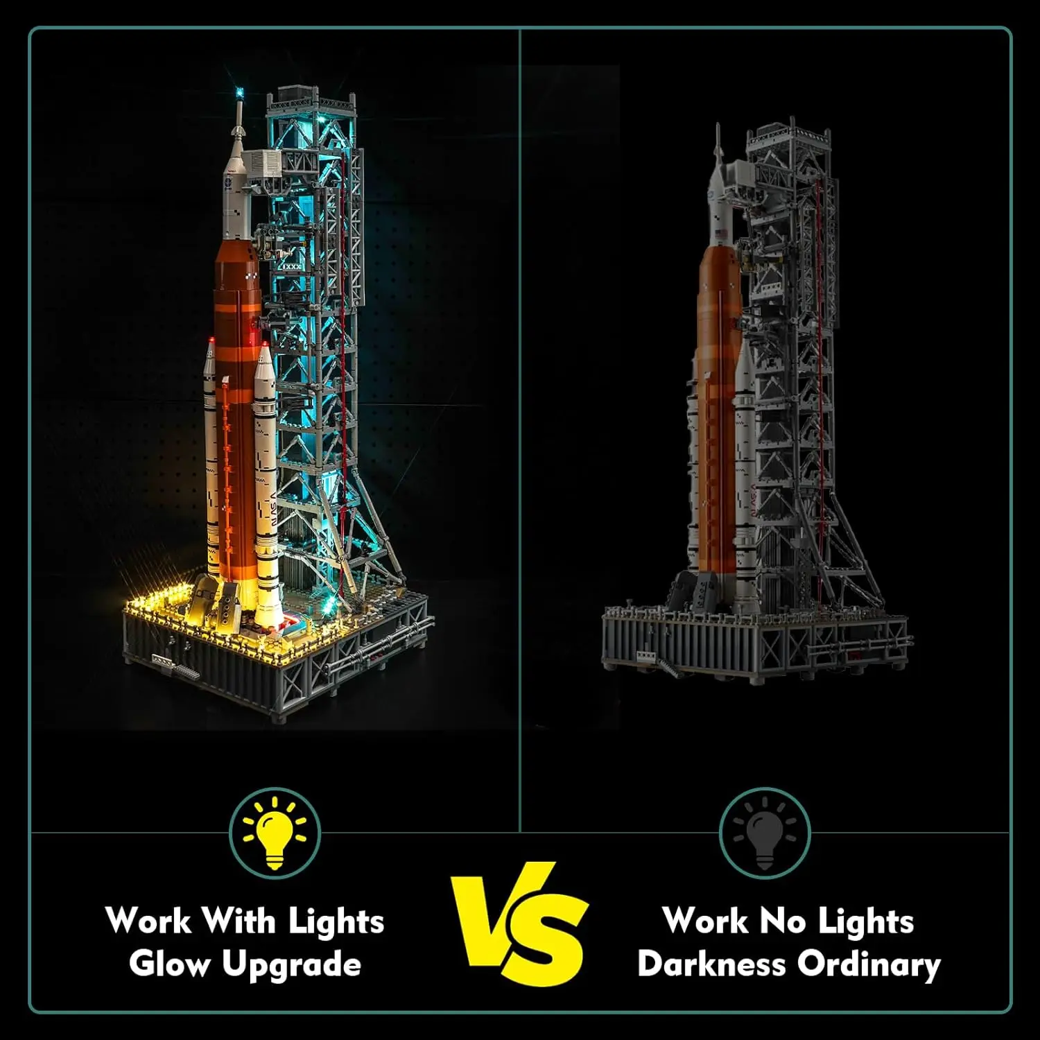 USB Light Kit for Lego 10341 NASA Artemis Space Launch System