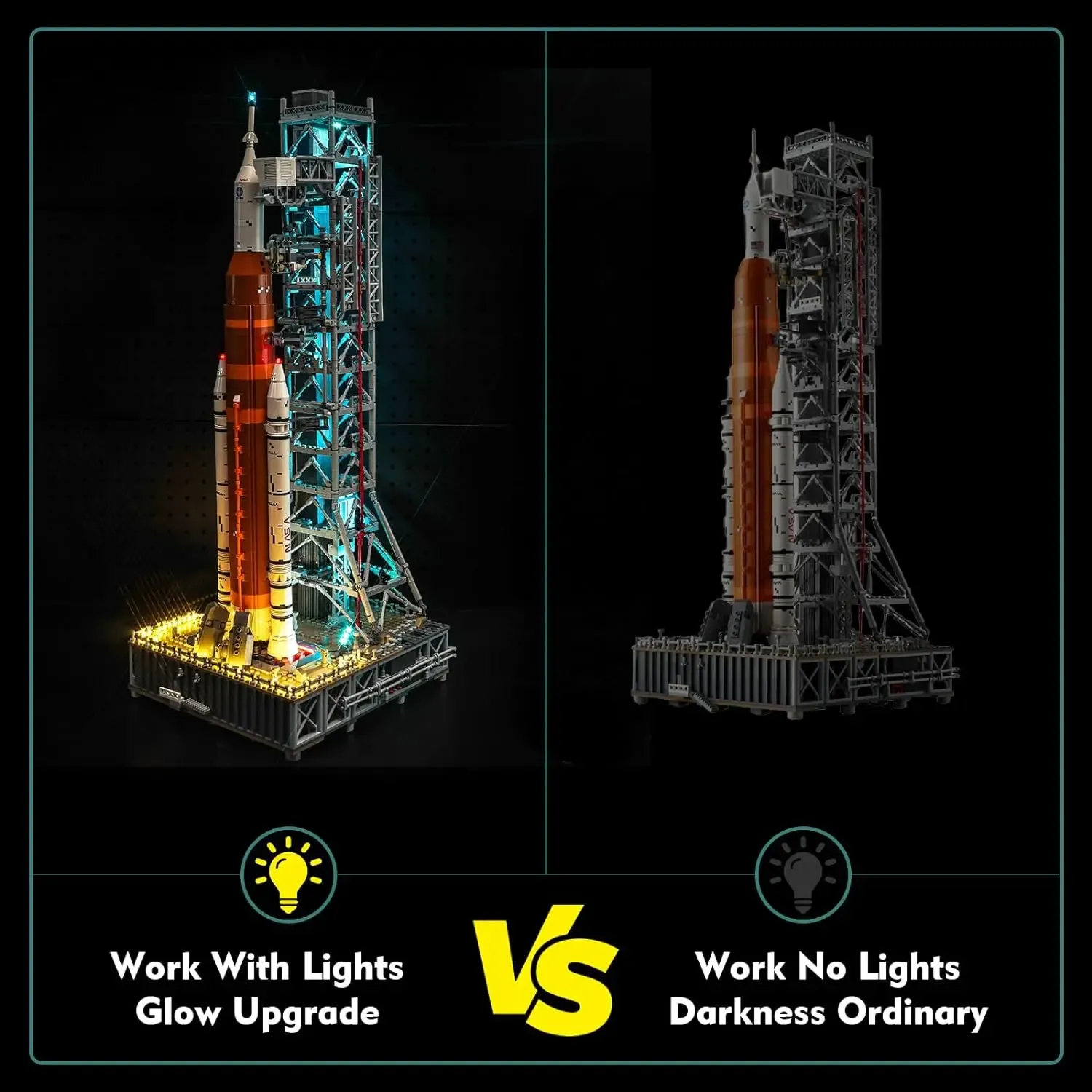 USB Light Kit for Lego 10341 NASA Artemis Space Launch System