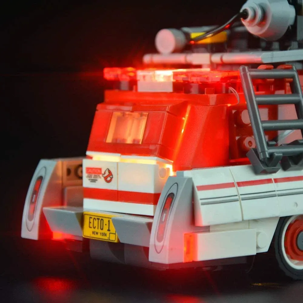 USB Light Kit for Lego 75828 Ghost-busters Ecto-1&2