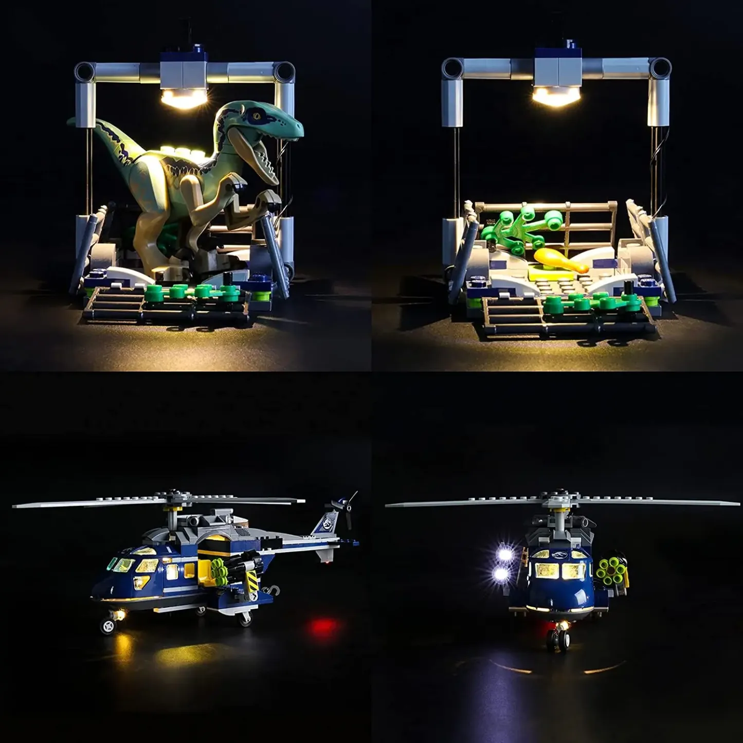 USB Light Kit for Lego 75928 Jurassic World Blue's Helicopter