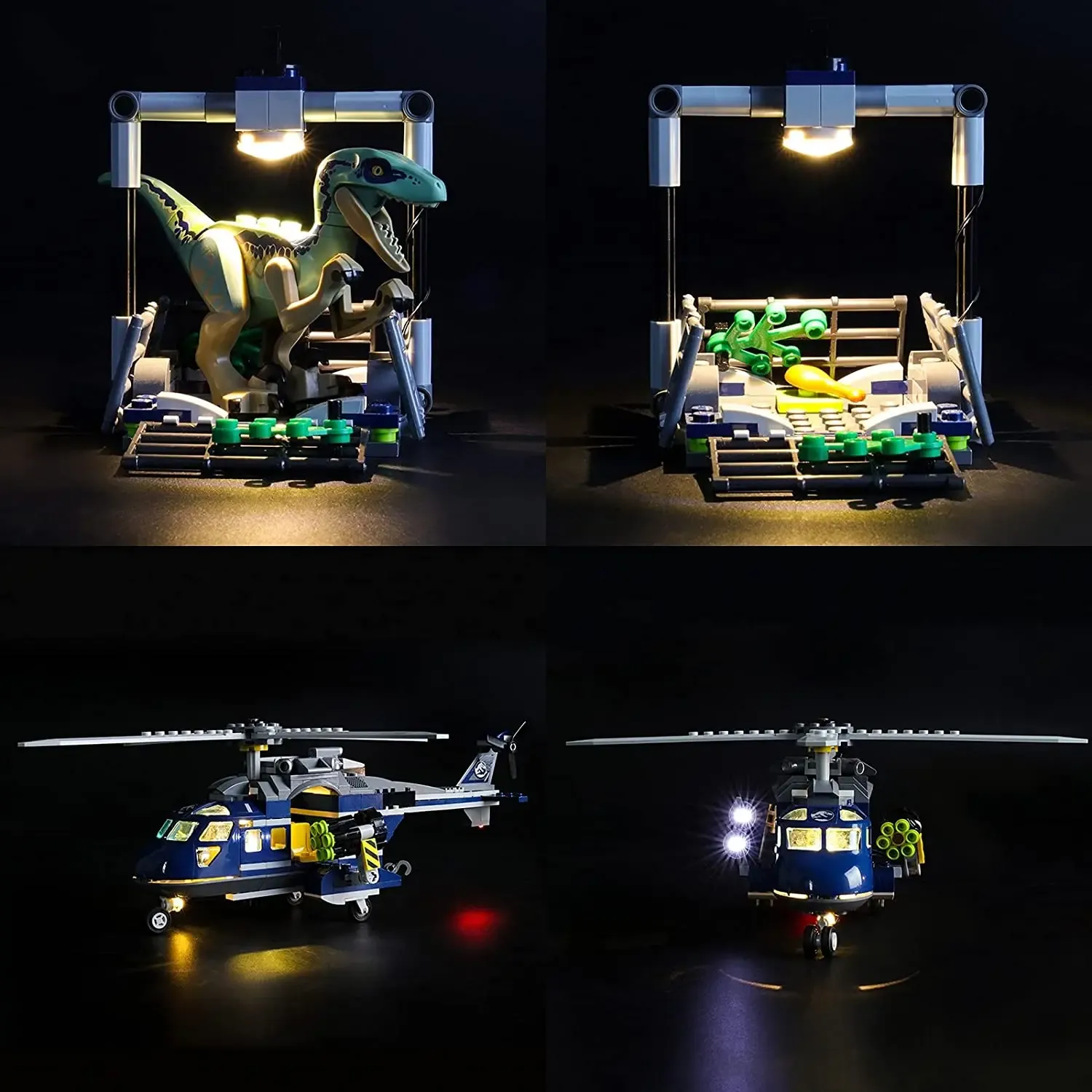 USB Light Kit for Lego 75928 Jurassic World Blue's Helicopter