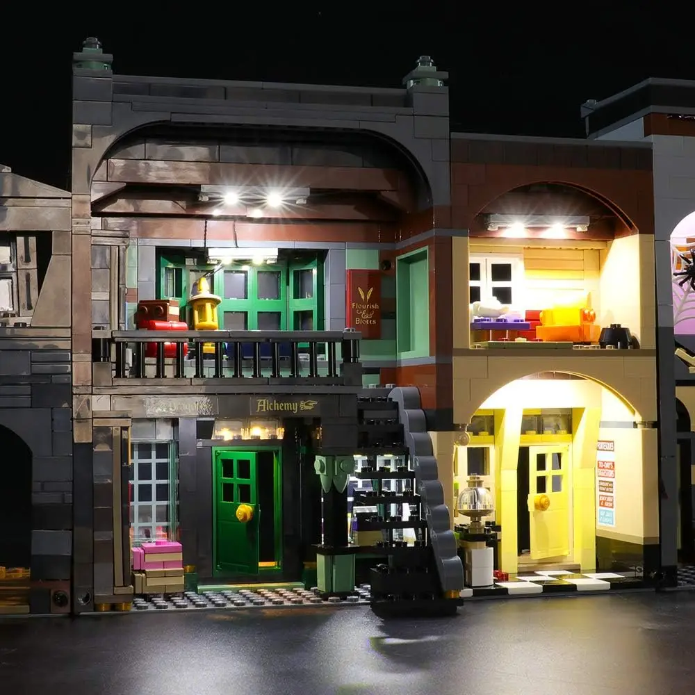 USB Light kit for LEGO 75978 Harry Poter Diagon Alley