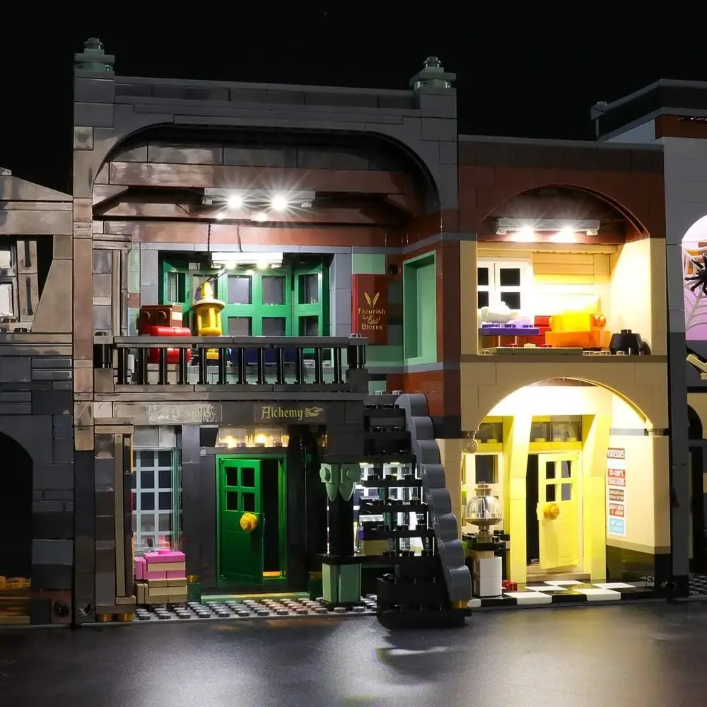 USB Light kit for LEGO 75978 Harry Poter Diagon Alley