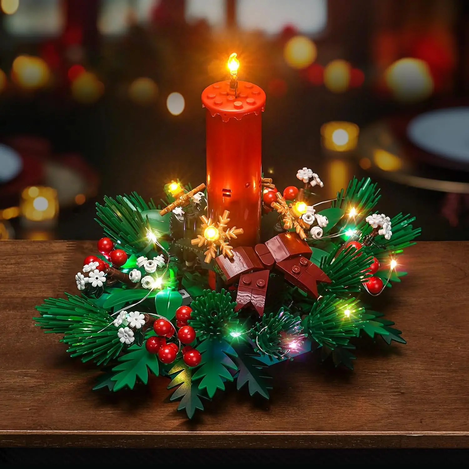 USB Lights Set for Lego 40743 Christmas Table Decoration