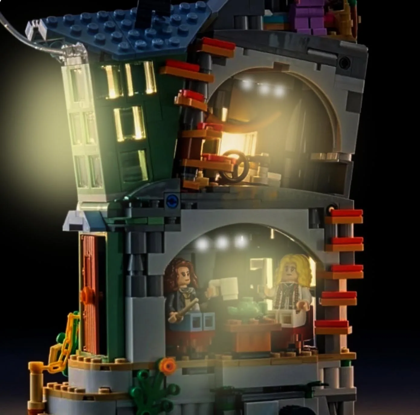 USB Light Kit for Lego 76467 Harry Potter Luna Lovegood's House