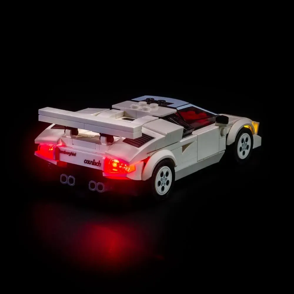 USB Light Kit for Lego 76908 Speed Champions Lamborghin Countach