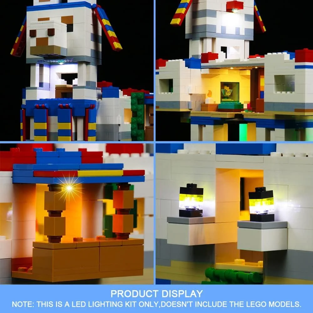 USB Light Kit for LEGO 21188 Mine Llama Village World