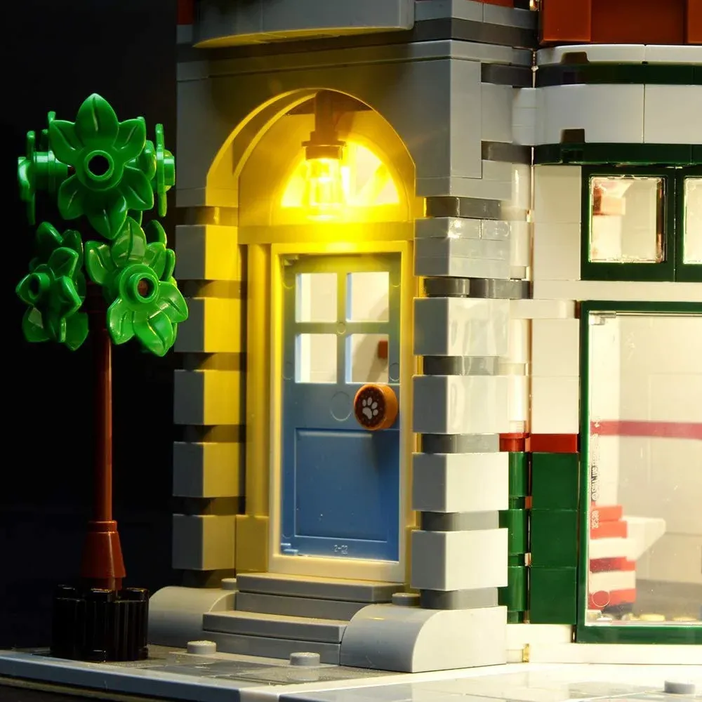 USB Light Kit for Lego 10264 Corner Garage