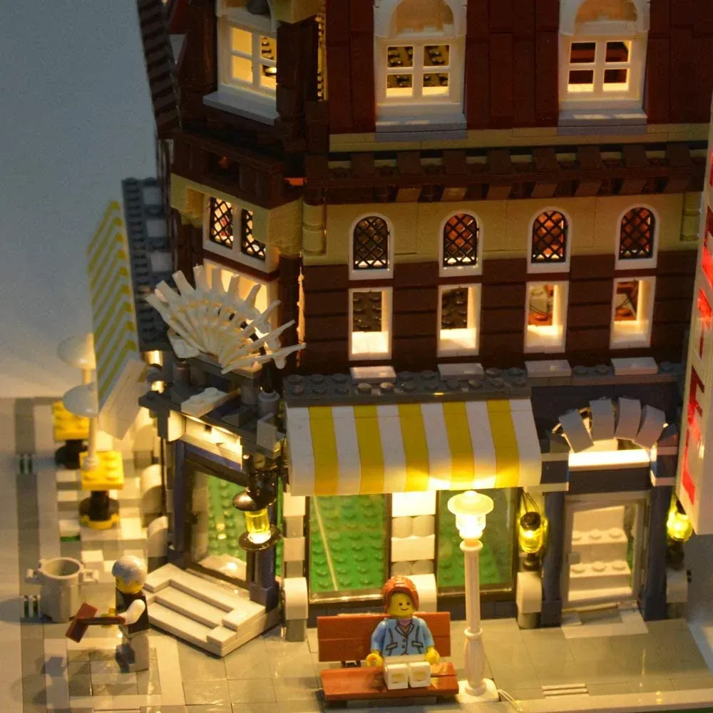 USB Light Kit for Lego 10182 Make & Create Cafe Corner
