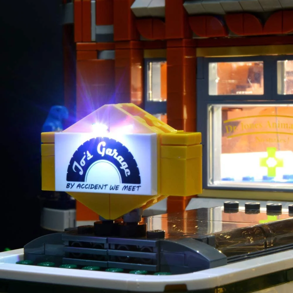 USB Light Kit for Lego 10264 Corner Garage