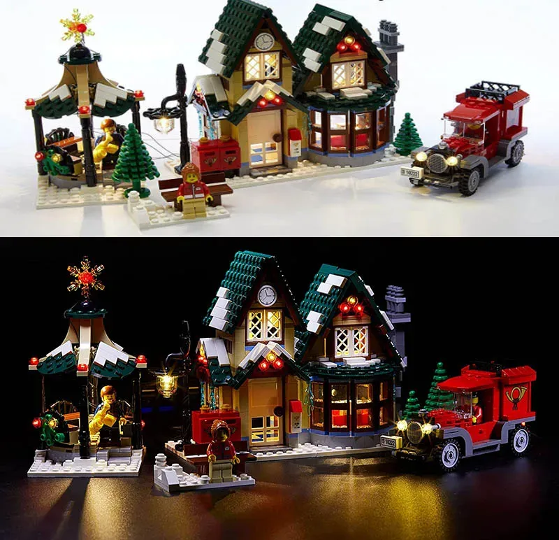 USB Light Kit for Lego 10222 Winter Village Post Office