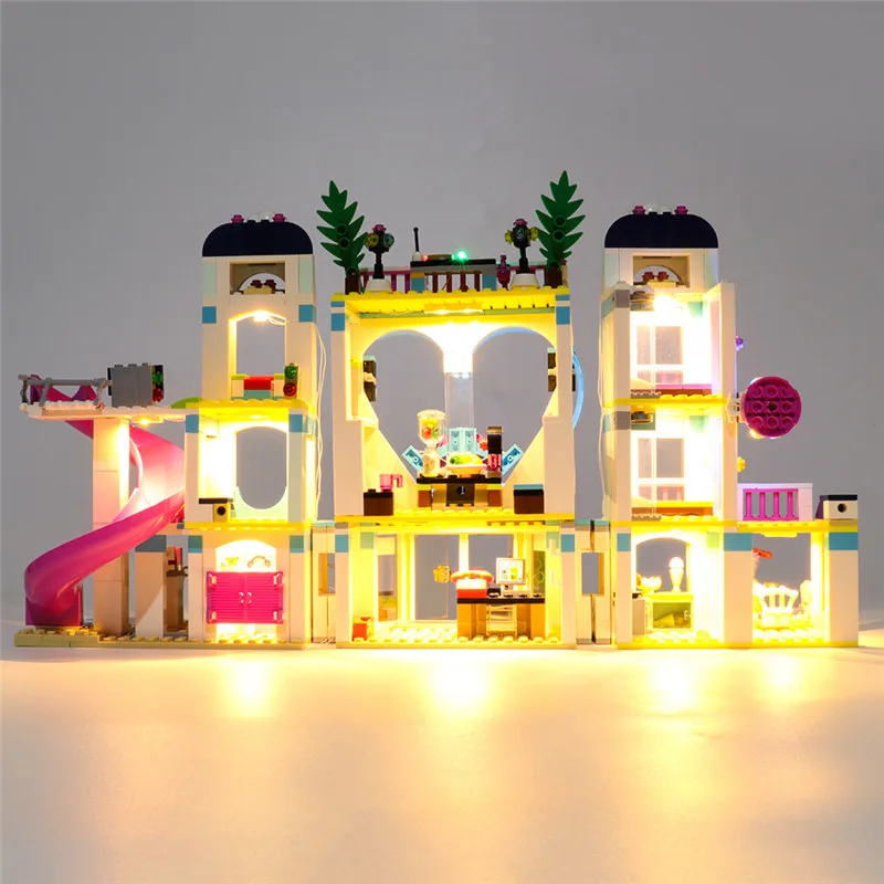 USB Light kit For Lego 41347 Friends Heartlake City Resort