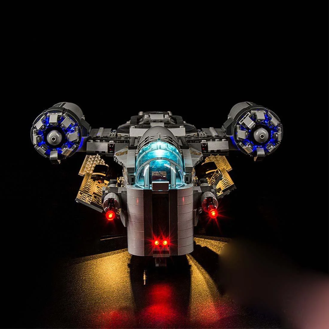 USB Light Kit for Lego Star 75292 The Manda-lorian The Razor Crest 2020