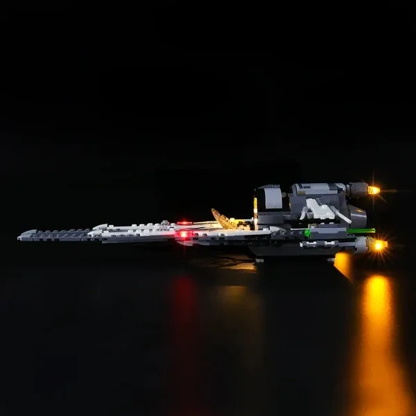 USB Lights Set for Lego 75242 Black Ace TIE Interceptor