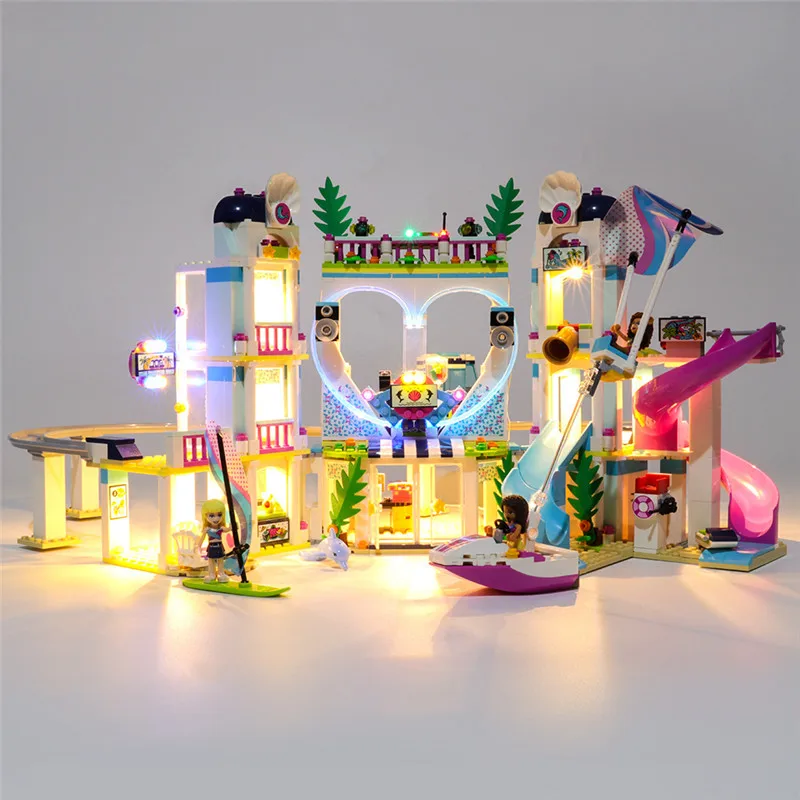 USB Light kit For Lego 41347 Friends Heartlake City Resort