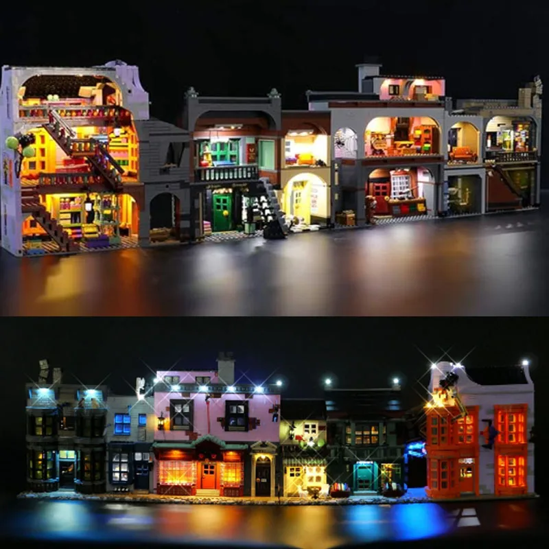 USB Light kit for LEGO 75978 Harry Poter Diagon Alley