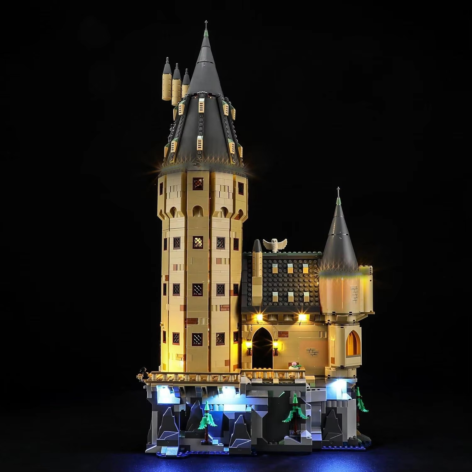 USB Lights for LEGO 76454 Hogwarts Castle The Main Tower 