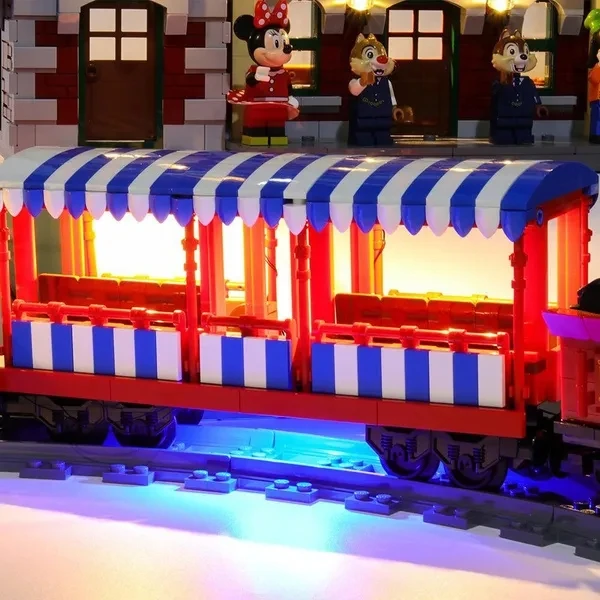 USB LED Light Kit for Lego 71044 Train and Station Model