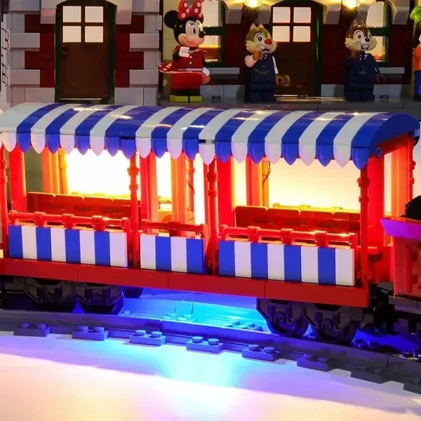 USB LED Light Kit for Lego 71044 Train and Station Model
