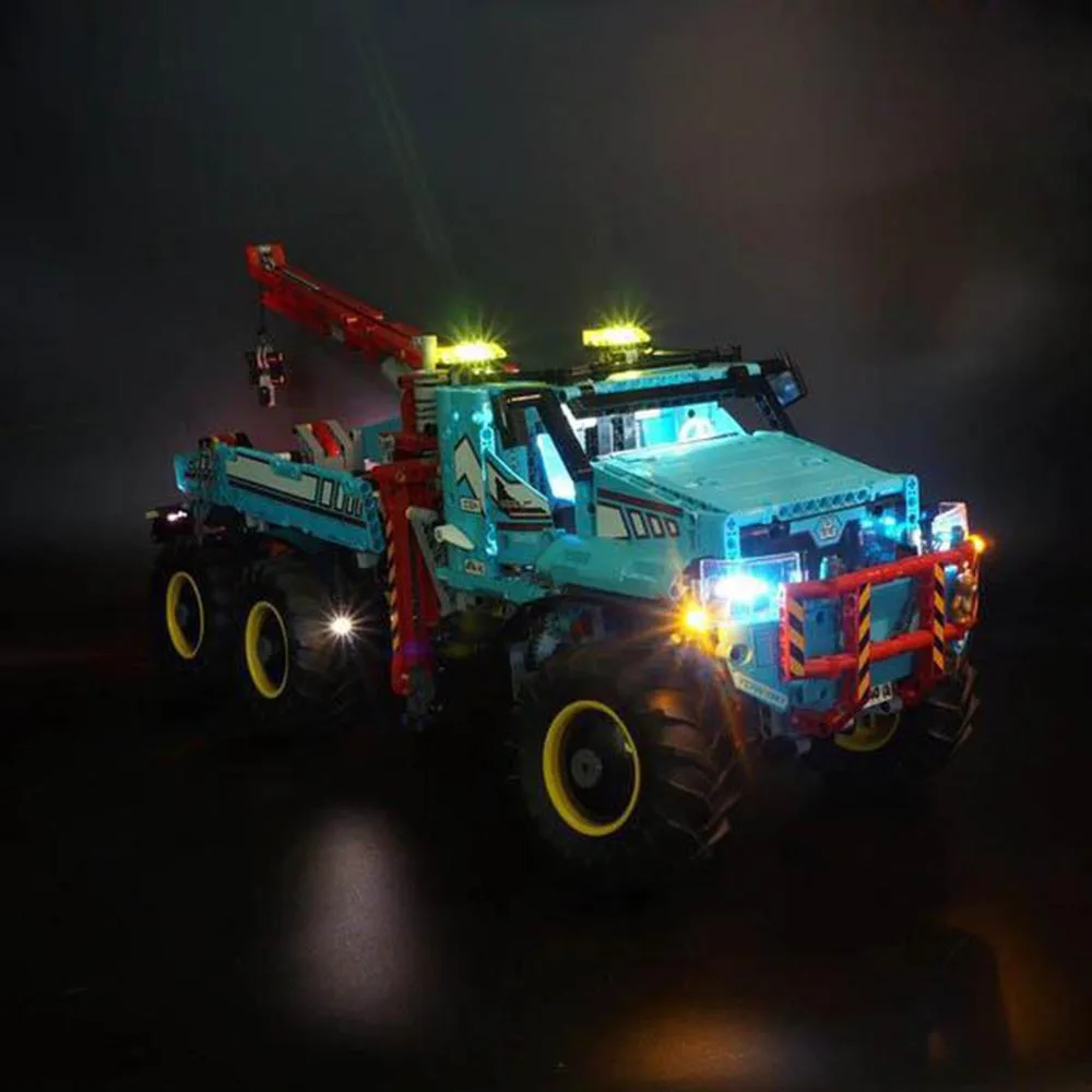 USB Light Kit for Lego 42070 Technic 6x6 All Terrain Tow Truck