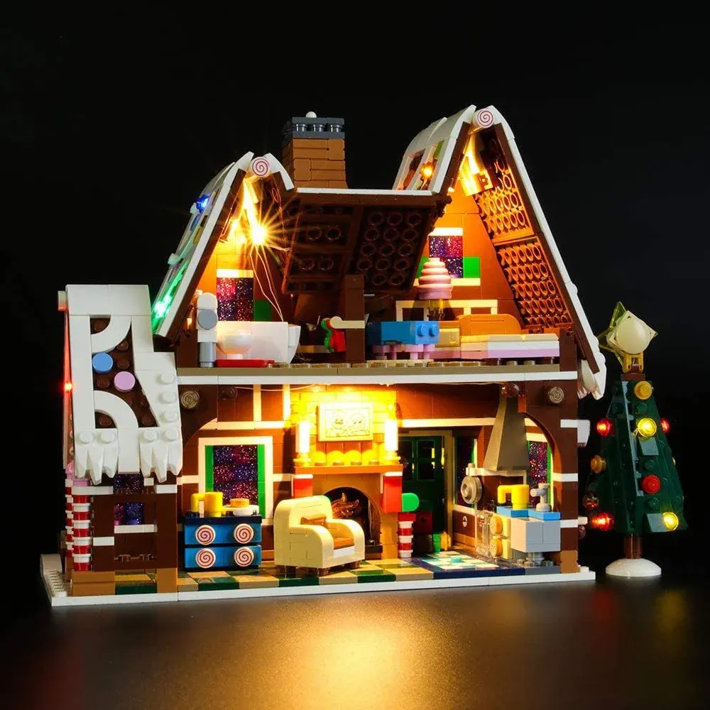 USB Light Kit For Lego 10267 Creator Ginger-bread House