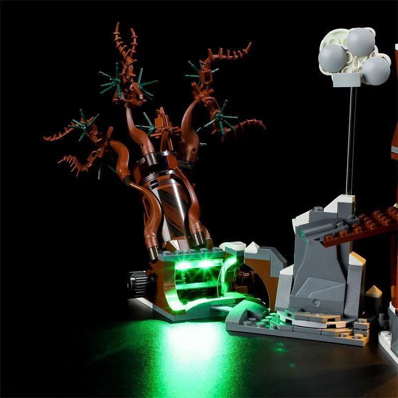 USB Light Kit For LEGO 76407 The Shrieking Shack & Whomping Willow