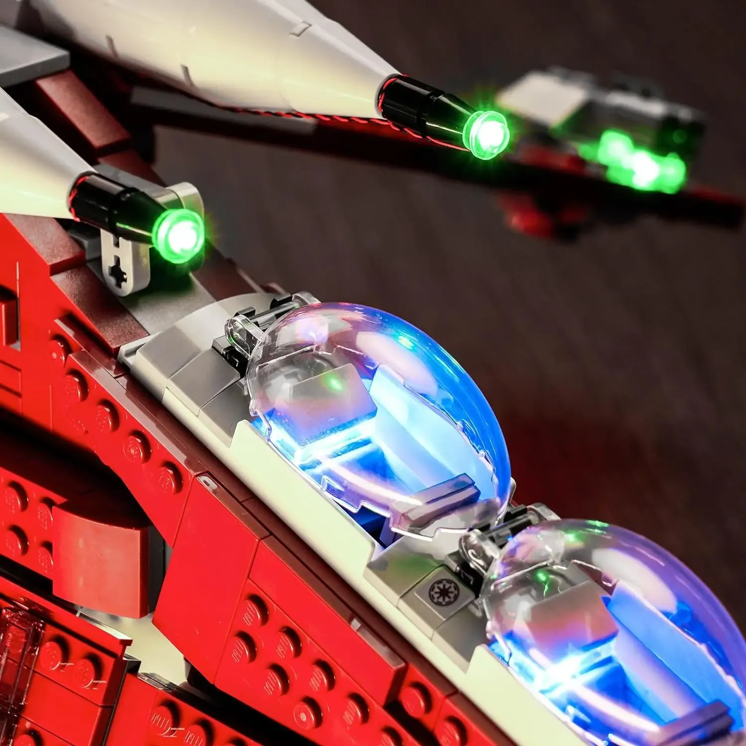 USB Lights Set for Lego 75354 The Clone Coruscant Guard Gunship