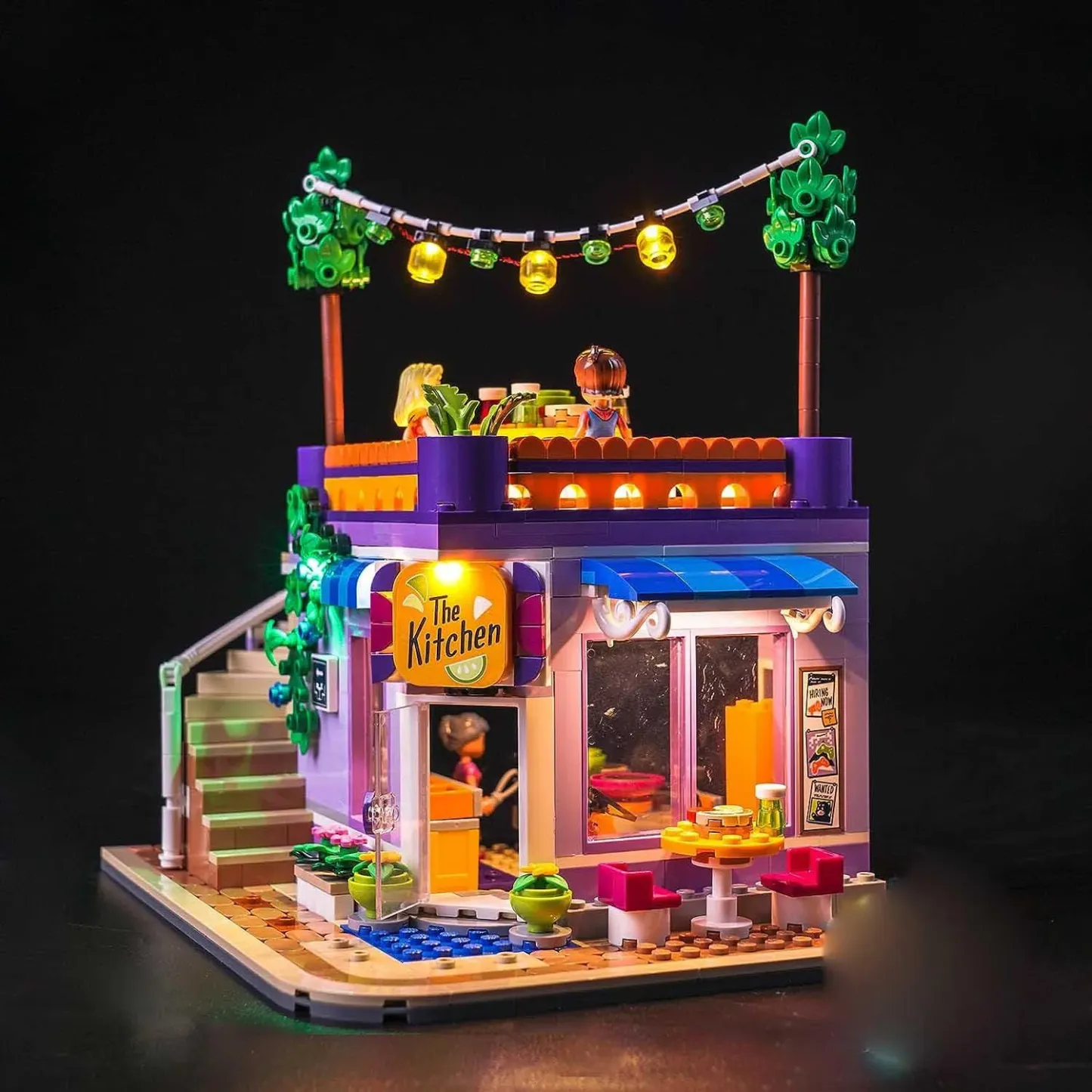 USB Light Kit for LEGO 41747 Heartlake City Community Kitchen