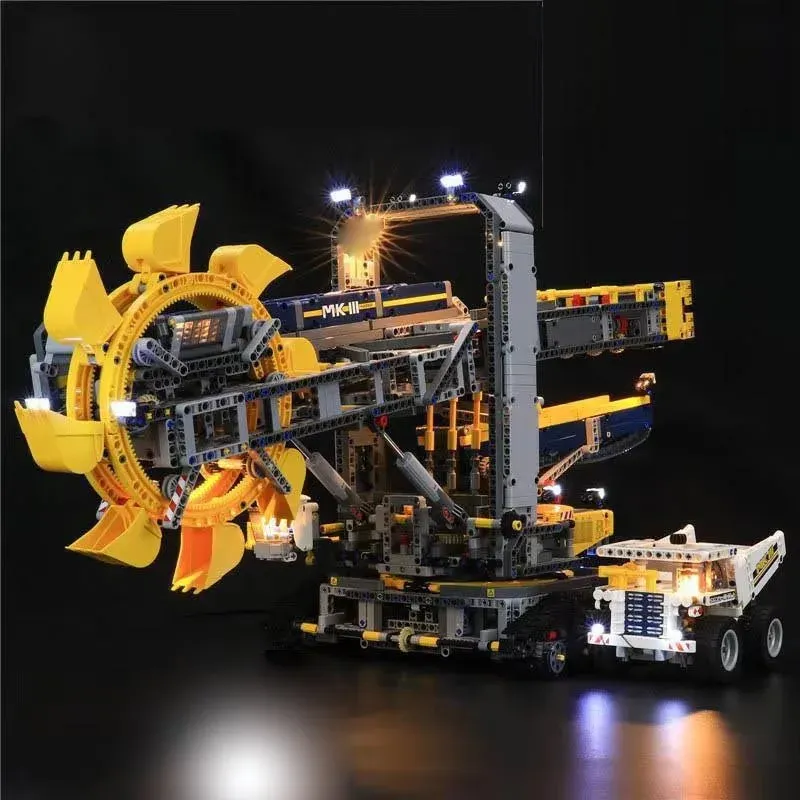 USB Light kit for Lego 42055 Technic Bucket Wheel Excavator